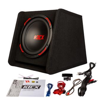 17 349 р. Сабвуфер корпусной активный 12 (30см) 350Вт KICX KICX gt305bpa  с доставкой в г. Керчь. Увеличить фотографию 1