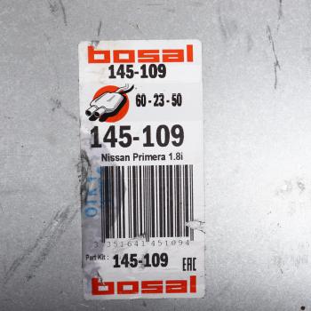 13 399 р. Глушитель NISSAN Primera (01-07) задняя часть BOSAL BOSAL 145-109  с доставкой в г. Керчь. Увеличить фотографию 4