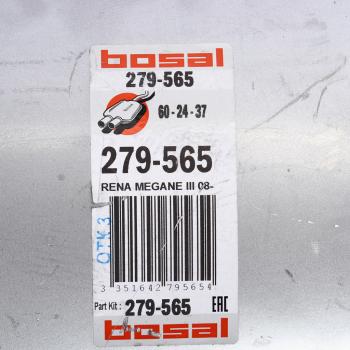 14 549 р. Глушитель RENAULT Megane (08-) задняя часть BOSAL BOSAL 279-565  с доставкой в г. Керчь. Увеличить фотографию 3