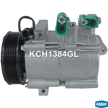 25 399 р. Компрессор GEELY Emgrand (13-) кондиционера KRAUF KRAUF kch1384gl  с доставкой в г. Керчь. Увеличить фотографию 6