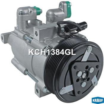 25 399 р. Компрессор GEELY Emgrand (13-) кондиционера KRAUF KRAUF kch1384gl  с доставкой в г. Керчь. Увеличить фотографию 1
