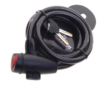 Замок велосипедный 1500х12мм трос RAPIDO RAPIDO dr-8241q