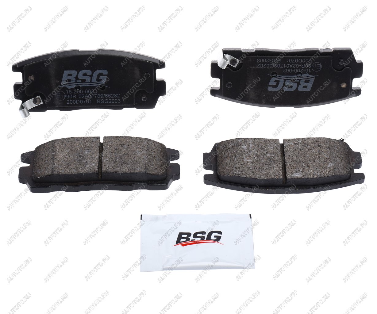 1 069 р. Колодки тормозные CHEVROLET Captiva (06-) OPEL Antara (06-) задние (4шт.) BSG BSG bsg16200002  с доставкой в г. Керчь