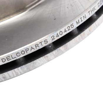 2 989 р. Диск тормозной PEUGEOT Boxer (94-02) CITROEN Jumper (94-02) передний (1шт.) DELCOPARTS DELCOPARTS 19177377  с доставкой в г. Керчь. Увеличить фотографию 5