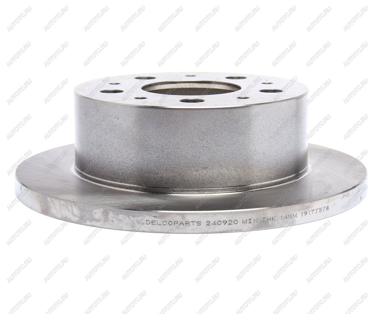 3 089 р. Диск тормозной PEUGEOT Boxer (02-) CITROEN Jumper (02-) FIAT Ducato (02-) задний (1шт.) DELCOPARTS DELCOPARTS 19177378  с доставкой в г. Керчь