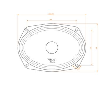 5 999 р. Колонки среднечастоные 6х9 (16х23см) 140Вт DL AUDIO DL AUDIO gryphon pro 69 se  с доставкой в г. Керчь. Увеличить фотографию 9