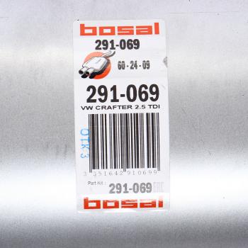 23 599 р. Глушитель VW Crafter (06-) средняя часть BOSAL BOSAL 291-069  с доставкой в г. Керчь. Увеличить фотографию 4