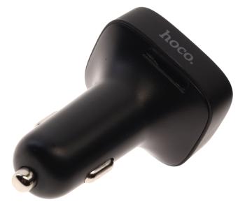 879 р. Устройство зарядное в прикуриватель с трансмиттером (bluetooth,hands free) HOCO HOCO e59 black  с доставкой в г. Керчь. Увеличить фотографию 2