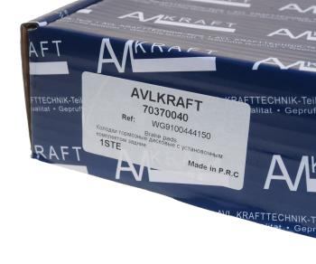 7 799 р. Колодки тормозные SITRAK HOWO задние (4шт.) AVLKRAFT AVLKRAFT 70370040  с доставкой в г. Керчь. Увеличить фотографию 4