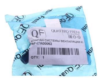 1 499 р. Клапан MITSUBISHI вентиляции картера QUATTRO FRENI QUATTRO FRENI qf47a00062  с доставкой в г. Керчь. Увеличить фотографию 3