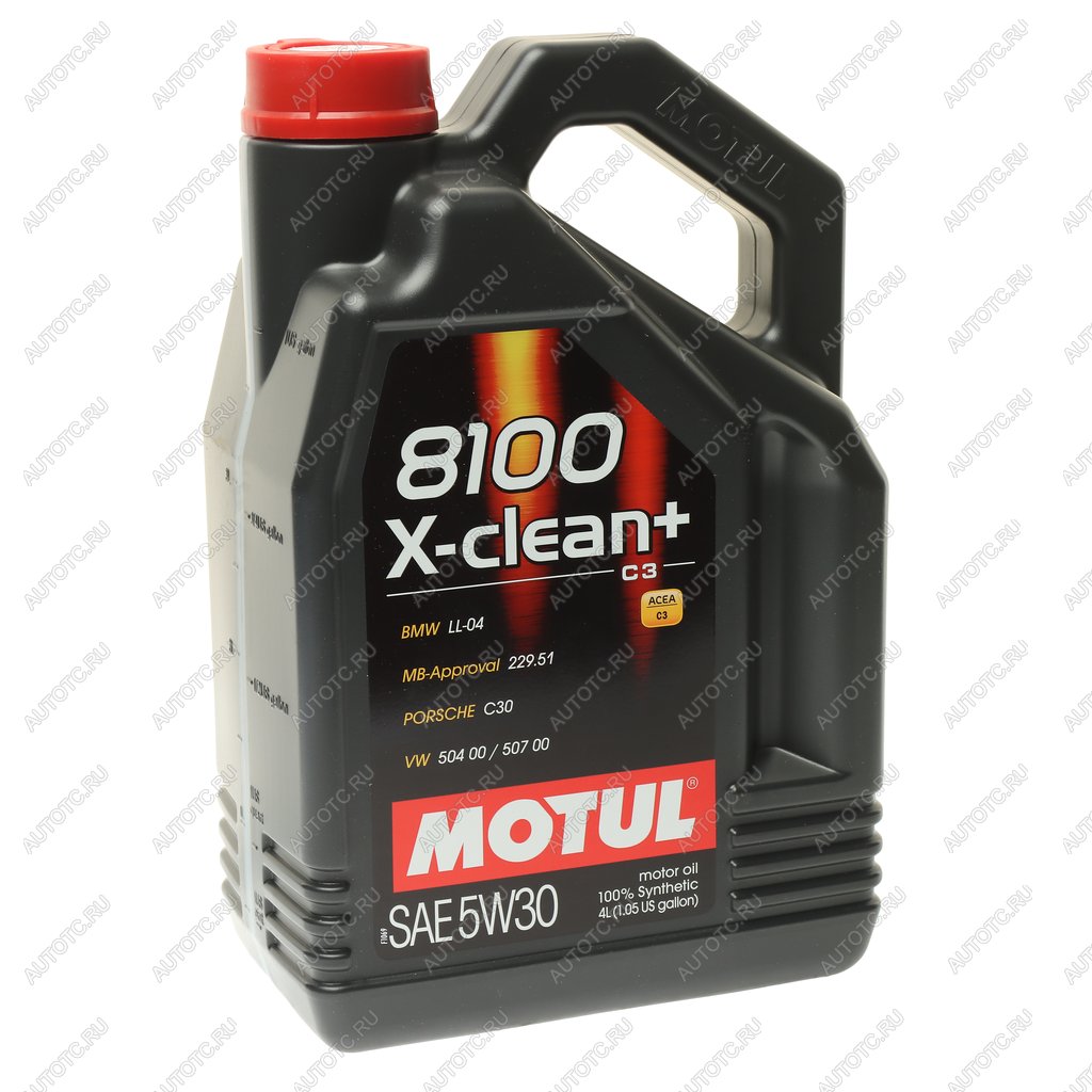 5 999 р. Масло моторное 8100 X-CLEAN+ 5W30 синт.4л MOTUL MOTUL 111859  с доставкой в г. Керчь