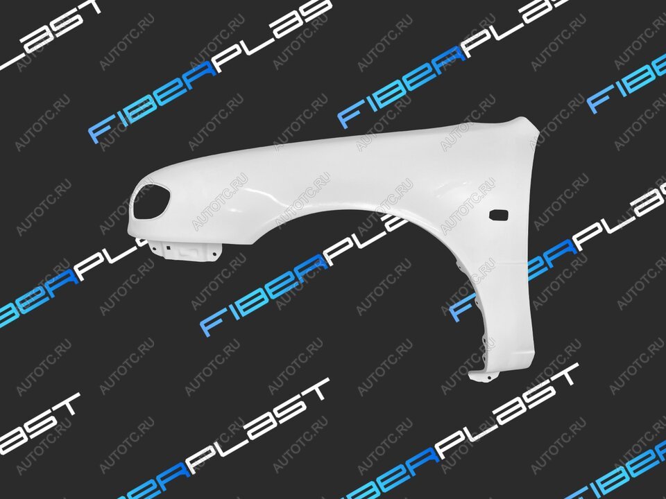 8 189 р. Переднее левое крыло (стеклопластик) Fiberplast  Toyota Corolla  E110 (2000-2002) седан рестайлинг, универсал рестайлинг, хэтчбек 5 дв. рестайлинг  с доставкой в г. Керчь