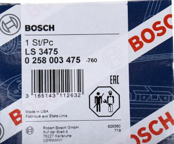 8 749 р. Датчик кислорода универсальный 4 контакта BOSCH BOSCH 0258003475  с доставкой в г. Керчь. Увеличить фотографию 5