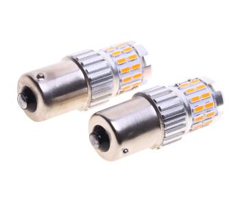 759 р. Лампа светодиодная 12V PY21W BAU15s желтая блистер (2шт.) XENITE XENITE 1009680  с доставкой в г. Керчь. Увеличить фотографию 2