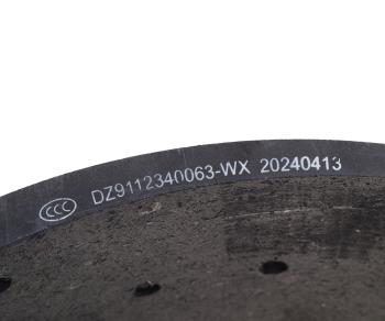 599 р. Накладка тормозной колодки SHAANXI задней (217х220) OE SHACMAN dz9112340063  с доставкой в г. Керчь. Увеличить фотографию 3