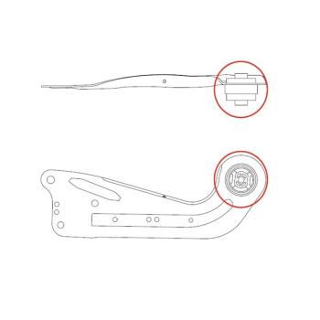 1 289 р. Сайлентблок VW Golf AUDI A3 SKODA Octavia (03-) рычага подвески задней продольного CTR CTR gv0946  с доставкой в г. Керчь. Увеличить фотографию 6