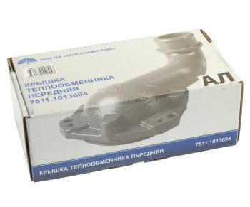 8 499 р. Крышка ЯМЗ теплообменника 7511,7601-1013600 МАЗ (алюминий) передняя ТЕПЛООБМЕННИК ТЕПЛООБМЕННИК 75.11-1013694 ал  с доставкой в г. Керчь. Увеличить фотографию 4