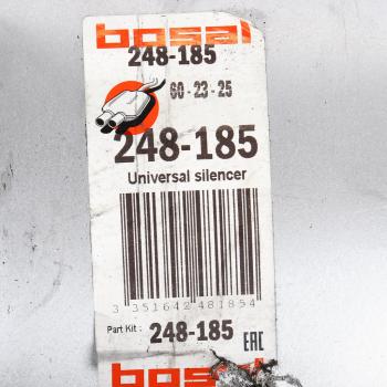 13 199 р. Глушитель универсальный средняя часть BOSAL BOSAL 248-185  с доставкой в г. Керчь. Увеличить фотографию 3