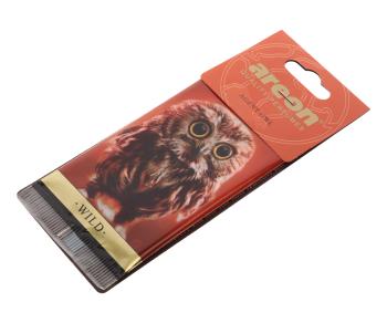 76 р. Ароматизатор подвесной пластина (агент сова) Wild AREON AREON aw08  с доставкой в г. Керчь. Увеличить фотографию 1