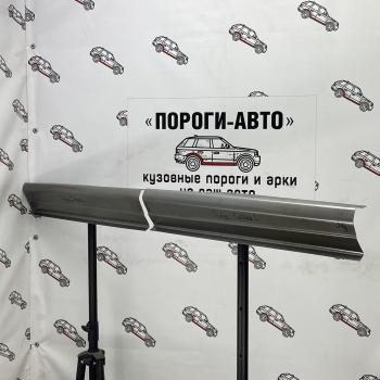 5 549 р. Ремкомплект порогов (Левый и Правый) Пороги-Авто Dodge Caliber (2006-2012) (холоднокатаная сталь 0.8 мм)  с доставкой в г. Керчь. Увеличить фотографию 2