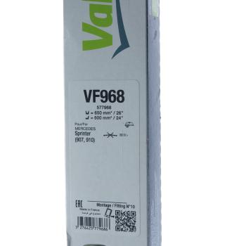 4 699 р. Щетка стеклоочистителя 650мм бескаркасная VALEO VALEO 577968  с доставкой в г. Керчь. Увеличить фотографию 4
