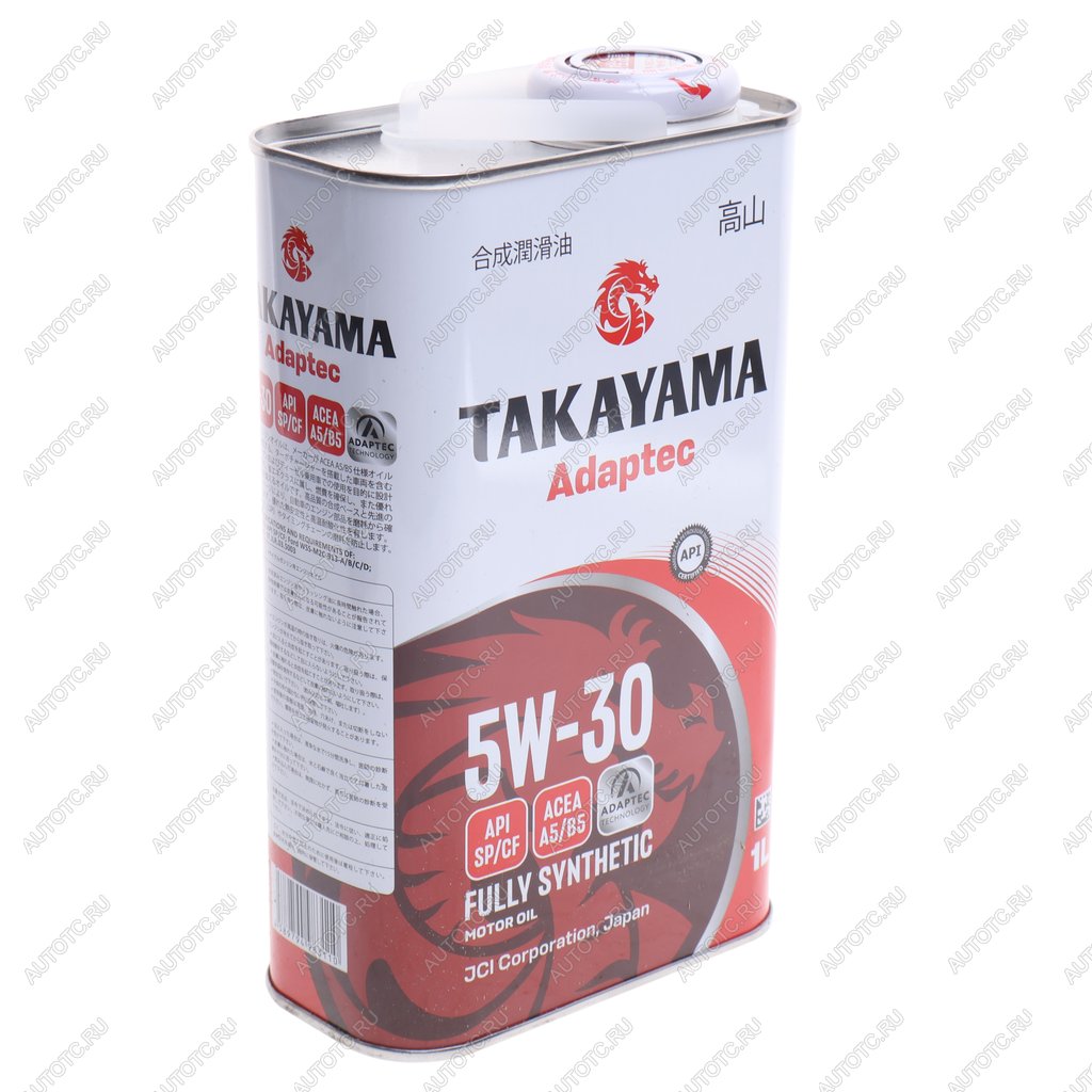 989 р. Масло моторное Adaptec A5B5 5W30 синт.1л TAKAYAMA TAKAYAMA 322126  с доставкой в г. Керчь