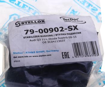 319 р. Втулка стабилизатора VW Tiguan переднего STELLOX STELLOX 79-00902-sx  с доставкой в г. Керчь. Увеличить фотографию 3