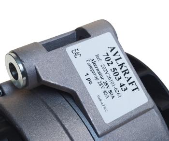 20 999 р. Генератор SITRAK C5H,C7H HOWO T5G,T7H дв.MC11,MC13 (80A) AVLKRAFT AVLKRAFT 70250343  с доставкой в г. Керчь. Увеличить фотографию 4