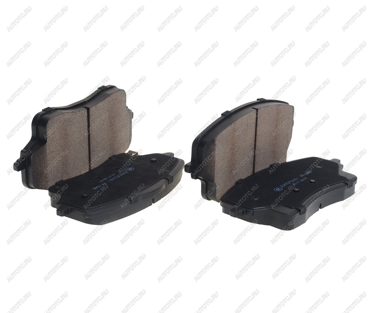 7 499 р. Колодки тормозные HYUNDAI i40 KIA Optima,Ceed (12-) передние (R16) (4шт.) BRAKE PADS BRAKE PADS ff-1046  с доставкой в г. Керчь