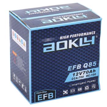 10 699 р. Аккумулятор AOKLY EFB 70Ач обратная полярность AOKLY 6ст70(0) q85l  с доставкой в г. Керчь. Увеличить фотографию 4