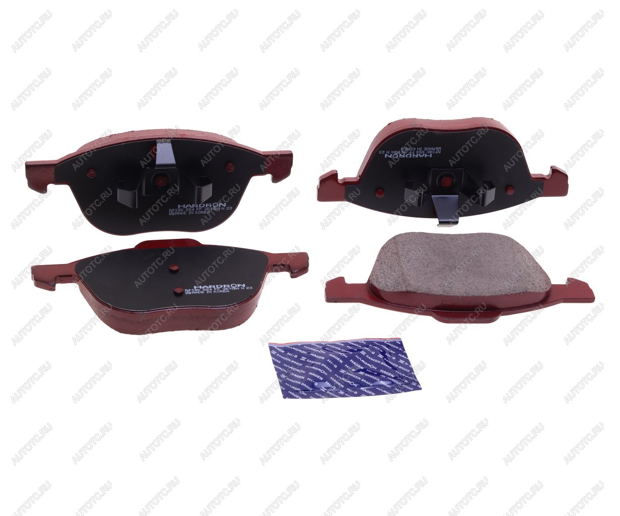 3 899 р. Колодки тормозные FORD Focus 2 MAZDA 3 VOLVO передние (4шт.) HARDRON SANGSIN SANGSIN hp1260  с доставкой в г. Керчь