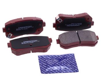 2 499 р. Колодки тормозные HYUNDAI i30 KIA Ceed,Rio (05-) задние (4шт.) HARDRON SANGSIN SANGSIN hp1187  с доставкой в г. Керчь. Увеличить фотографию 1