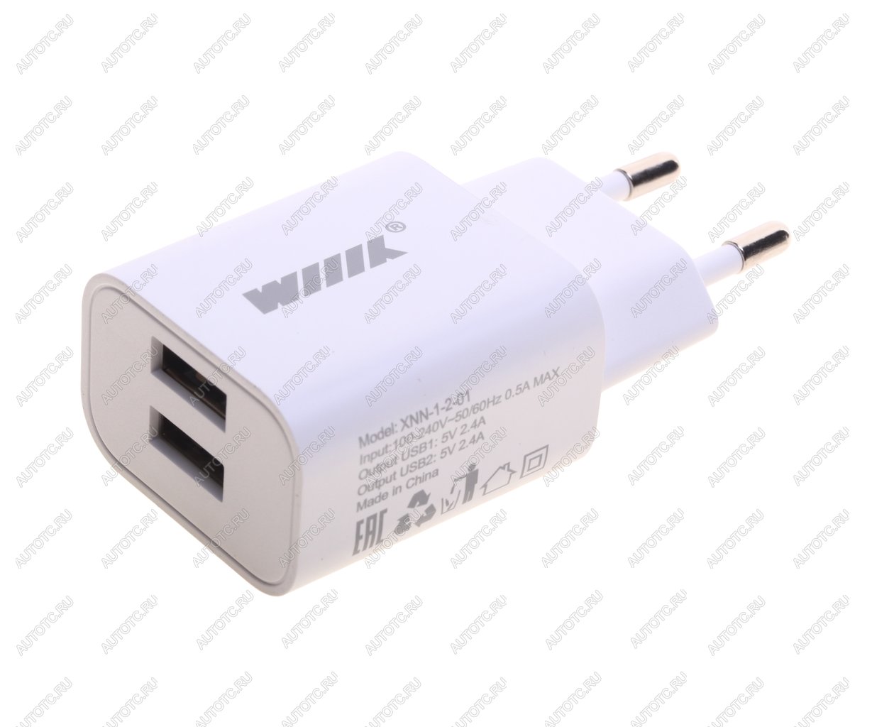 339 р. Устройство зарядное в розетку 2USB WIIIX WIIIX unn-1-2-01  с доставкой в г. Керчь