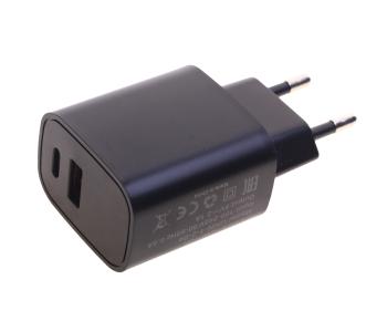 389 р. Устройство зарядное в розетку 2USB WIIIX WIIIX unn-1-2-04 black  с доставкой в г. Керчь. Увеличить фотографию 3