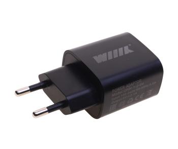 389 р. Устройство зарядное в розетку 2USB WIIIX WIIIX unn-1-2-04 black  с доставкой в г. Керчь. Увеличить фотографию 2