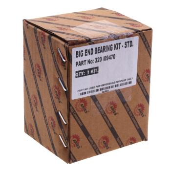 7 549 р. Вкладыши JCB шатунные комплект STD (комплект 4 пары) ARIES ARIES 32009470  с доставкой в г. Керчь. Увеличить фотографию 3