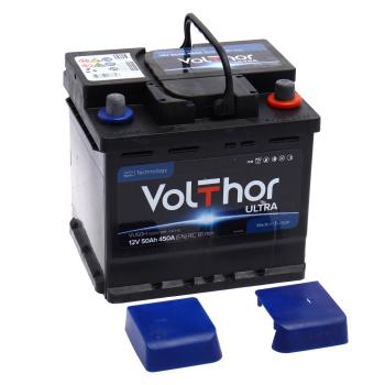 8 499 р. Аккумулятор VOLTHOR Ultra 50Ач обратная полярность VOLTHOR 6ст50(0) 55010  с доставкой в г. Керчь. Увеличить фотографию 2