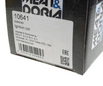 2 879 р. Катушка зажигания MITSUBISHI Lancer (03-) (1.6) MEAT&DORIA MEAT&DORIA 10641  с доставкой в г. Керчь. Увеличить фотографию 6