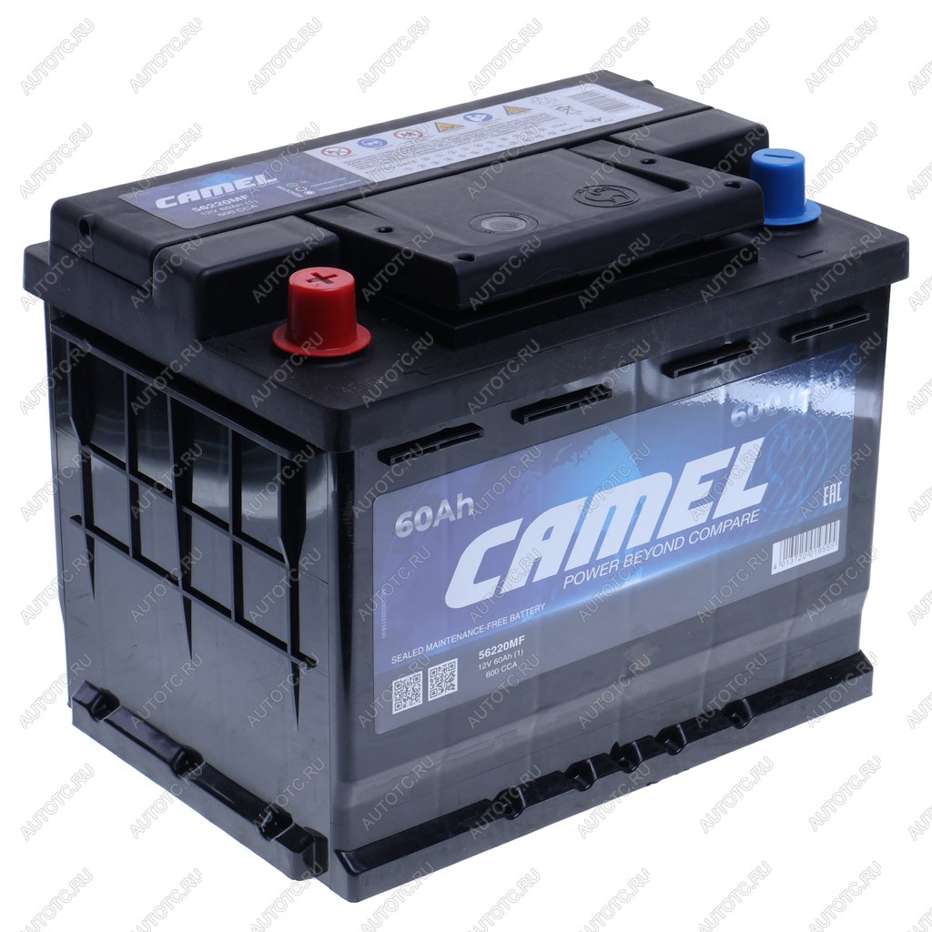 7 949 р. Аккумулятор CAMEL 60Ач CAMEL 6ст60(1) l2  с доставкой в г. Керчь