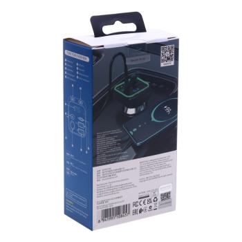 699 р. Устройство зарядное в прикуриватель с трансмиттером (bluetooth,hands free) черное BOROFONE BOROFONE bc53  с доставкой в г. Керчь. Увеличить фотографию 5