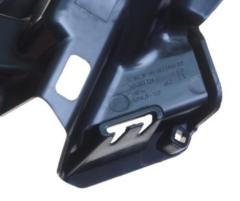 1 839 р. Кронштейн бампера SKODA Kodiaq (17-24) переднего правая NSP NSP nsp08565807724  с доставкой в г. Керчь. Увеличить фотографию 3