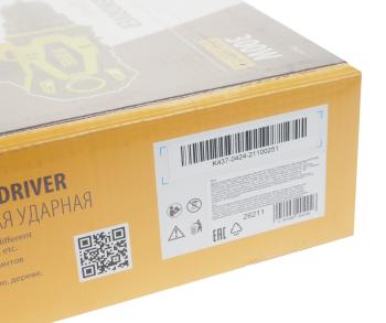 5 799 р. Дрель-шуруповерт ударная сетевая ISD-300-13 DENZEL DENZEL 26211  с доставкой в г. Керчь. Увеличить фотографию 6