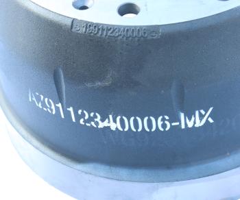 11 549 р. Барабан тормозной SITRAK HOWO задний MOVELEX MOVELEX az9112340006-mx  с доставкой в г. Керчь. Увеличить фотографию 6