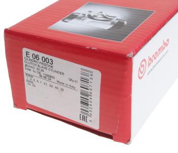 3 299 р. Цилиндр сцепления рабочий BMW 5 (E34) BREMBO BREMBO e06003 BREMBO e06003  с доставкой в г. Керчь. Увеличить фотографию 3