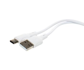 114 р. Кабель USB Type C 1м BOROFONE BOROFONE bx80 белый BOROFONE bx80 белый  с доставкой в г. Керчь. Увеличить фотографию 2