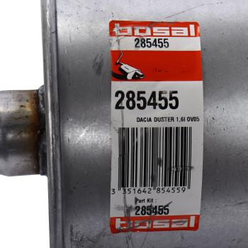7 399 р. Глушитель RENAULT Duster (10-) (1.6) средняя часть BOSAL BOSAL 285-455  с доставкой в г. Керчь. Увеличить фотографию 3
