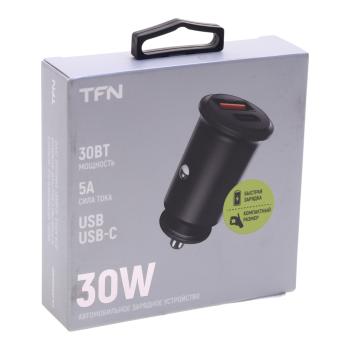 879 р. Устройство зарядное в прикуриватель 1USB + 1 Type C 12V TFN TFN tfn-ccrpd30w01  с доставкой в г. Керчь. Увеличить фотографию 3