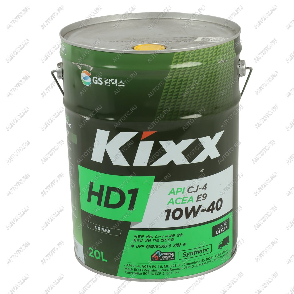 12 599 р. Масло дизельное HD1 API CJ-4E9 10W40 синт.20л KIXX KIXX l2059p20k1  с доставкой в г. Керчь