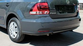 Бампер задний DAR Volkswagen Polo 5 седан рестайлинг (2015-2020)