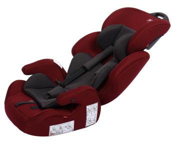 10 699 р. Автокресло детское 9-36кг (I-II-III) 1-12лет вишня люкс Isofix Стар SIGER SIGER kres4028  с доставкой в г. Керчь. Увеличить фотографию 3